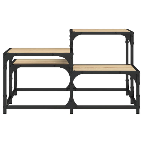 vidaXL Coffee Table Sonoma Oak 68x68x40 cm Engineered Wood