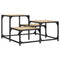 vidaXL Coffee Table Sonoma Oak 68x68x40 cm Engineered Wood