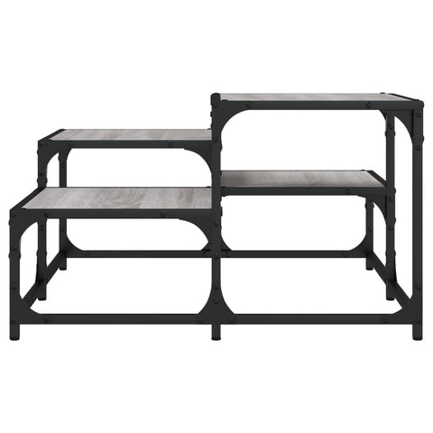 vidaXL Coffee Table Grey Sonoma 68x68x40 cm Engineered Wood
