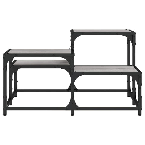 vidaXL Coffee Table Grey Sonoma 68x68x40 cm Engineered Wood