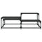 vidaXL Coffee Table Black 107x107x40 cm Engineered Wood
