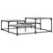 vidaXL Coffee Table Grey Sonoma 107x107x40 cm Engineered Wood