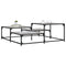 vidaXL Coffee Table Grey Sonoma 107x107x40 cm Engineered Wood