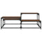 vidaXL Coffee Table Brown Oak 107x107x40 cm Engineered Wood
