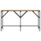 vidaXL Console Table Sonoma Oak 140x29x75 cm Engineered Wood