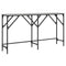 vidaXL Console Table Grey Sonoma 140x29x75 cm Engineered Wood