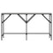 vidaXL Console Table Grey Sonoma 140x29x75 cm Engineered Wood
