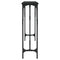 vidaXL Console Table Black 180x23x75 cm Engineered Wood