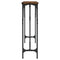 vidaXL Console Table Smoked Oak 140x23x75 cm Engineered Wood
