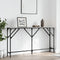 vidaXL Console Table Grey Sonoma 140x23x75 cm Engineered Wood