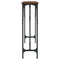 vidaXL Console Table Brown Oak 140x23x75 cm Engineered Wood