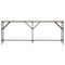 vidaXL Console Table Sonoma Oak 200x29x75 cm Engineered Wood