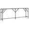 vidaXL Console Table Grey Sonoma 200x29x75 cm Engineered Wood