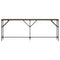 vidaXL Console Table Brown Oak 200x29x75 cm Engineered Wood