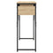 vidaXL Console Table with Shelf Sonoma Oak 105x30x75cm Engineered Wood