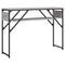 vidaXL Console Table with Shelf Grey Sonoma 105x30x75cm Engineered Wood