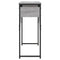 vidaXL Console Table with Shelf Grey Sonoma 105x30x75cm Engineered Wood