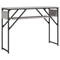 vidaXL Console Table with Shelf Grey Sonoma 105x30x75cm Engineered Wood
