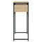 vidaXL Console Table with Shelf Sonoma Oak 75x30x75cm Engineered Wood