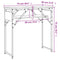 vidaXL Console Table with Shelf Sonoma Oak 75x30x75cm Engineered Wood
