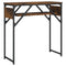 vidaXL Console Table with Shelf Smoked Oak 75x30x75cm Engineered Wood
