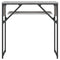 vidaXL Console Table with Shelf Grey Sonoma 75x30x75cm Engineered Wood
