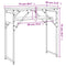 vidaXL Console Table with Shelf Grey Sonoma 75x30x75cm Engineered Wood