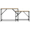 vidaXL Nesting Console Tables 2 pcs Sonoma Oak Engineered Wood