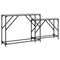 vidaXL Nesting Console Tables 2 pcs Grey Sonoma Engineered Wood