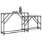 vidaXL Nesting Console Tables 2 pcs Grey Sonoma Engineered Wood