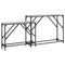 vidaXL Nesting Console Tables 2 pcs Grey Sonoma Engineered Wood