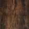 vidaXL Console Table with Shelves Smoked Oak 100x30x80 cm