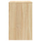 vidaXL Nesting Coffee Tables 3 pcs Sonoma Oak Engineered Wood