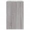 vidaXL Nesting Coffee Tables 3 pcs Grey Sonoma Engineered Wood