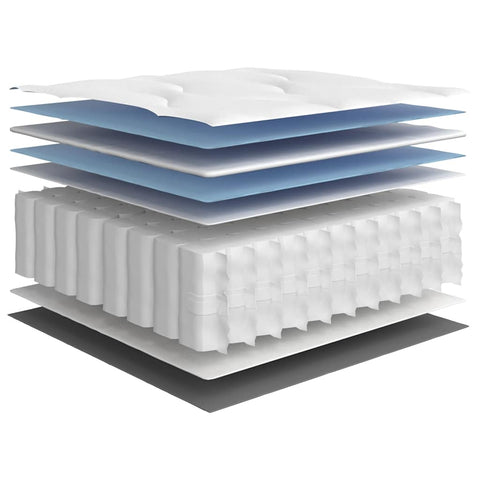 vidaXL Pocket Spring Mattress Medium 140x200 cm