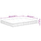 vidaXL Pocket Spring Mattress Medium 160x200 cm