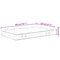 vidaXL Pocket Spring Mattress Medium Firm 120x200 cm