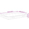 vidaXL Pocket Spring Mattress Medium Firm 140x190 cm