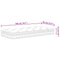 vidaXL Pocket Spring Mattress Medium 90x200 cm