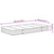vidaXL Bonnell Spring Mattress Medium 90x190 cm Single Size