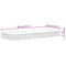 vidaXL Bonnell Spring Mattress Medium 90x200 cm