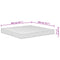 vidaXL Foam Mattress Medium Soft 200x200 cm
