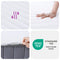 vidaXL Foam Mattress Medium Soft 120x200 cm