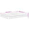 vidaXL Foam Mattress Medium Soft 140x190 cm