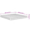vidaXL Foam Mattress Medium Soft 200x200 cm