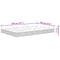 vidaXL Foam Mattress Medium Soft 100x200 cm