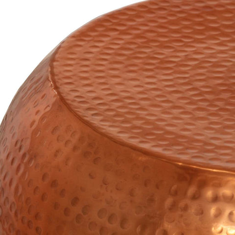 vidaXL Coffee Table Brass Ø55x28 cm Aluminium