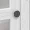 vidaXL Highborad "BODO" White 115.5x43x200.5 cm Solid Wood Pine