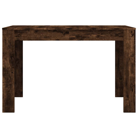 vidaXL Dining Table Smoked Oak 120x60x76 cm Engineered Wood