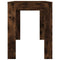 vidaXL Dining Table Smoked Oak 120x60x76 cm Engineered Wood